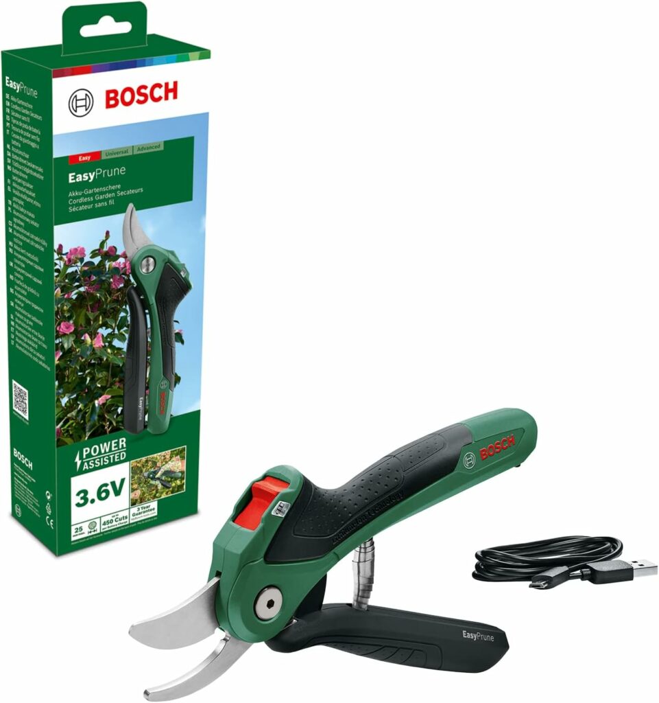 meilleurs sécateurs électriques bosch easyprune