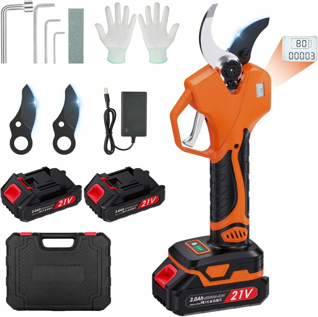 secateur electrique vigne grosse largeur de lames