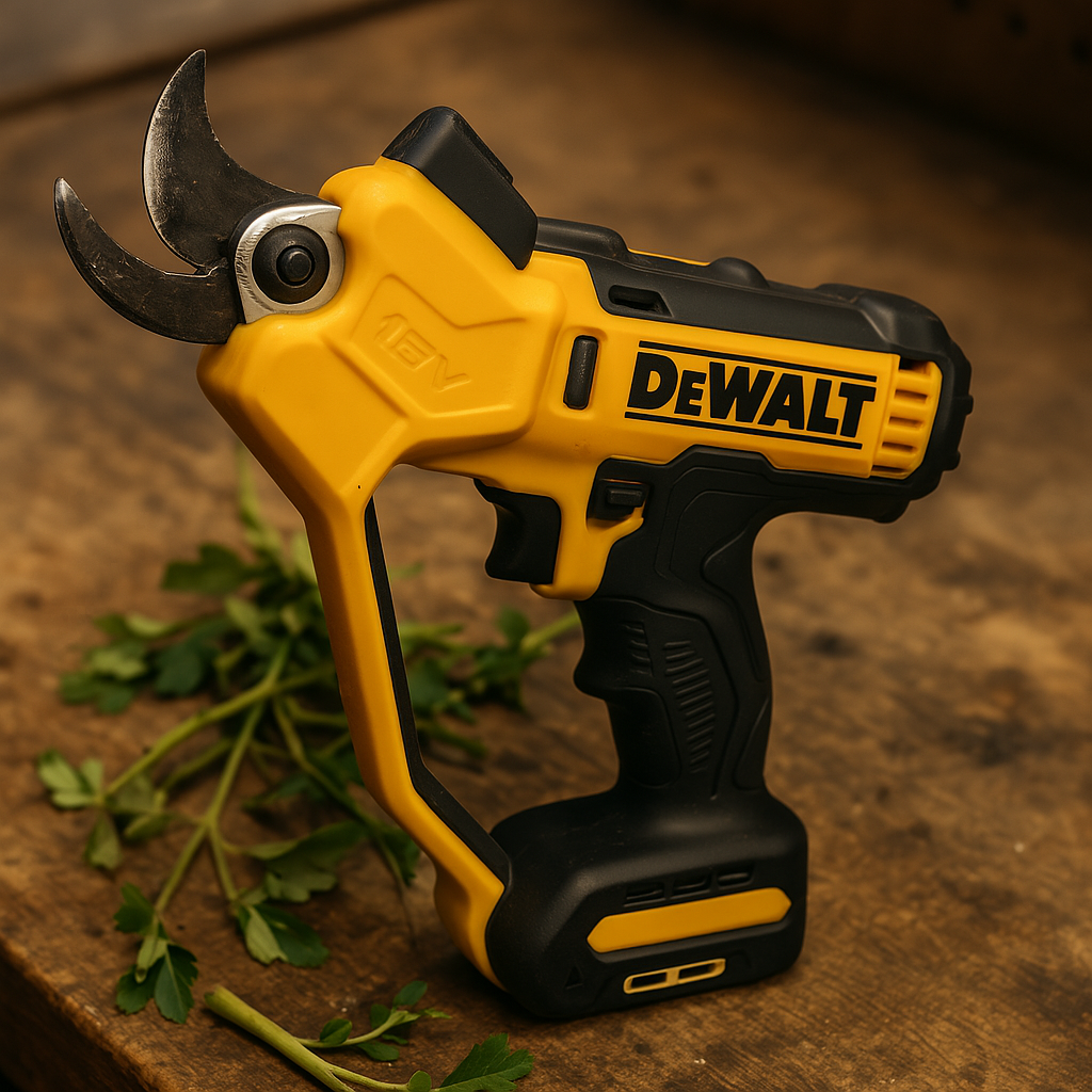 sécateur à batterie dewalt